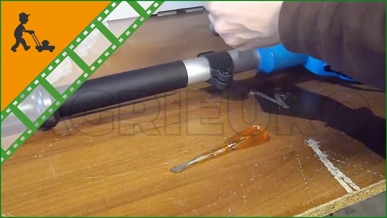 Gardena TCS 720/20 Electric Pruner on telescopic pole 20 cm bar - Customer's operating video