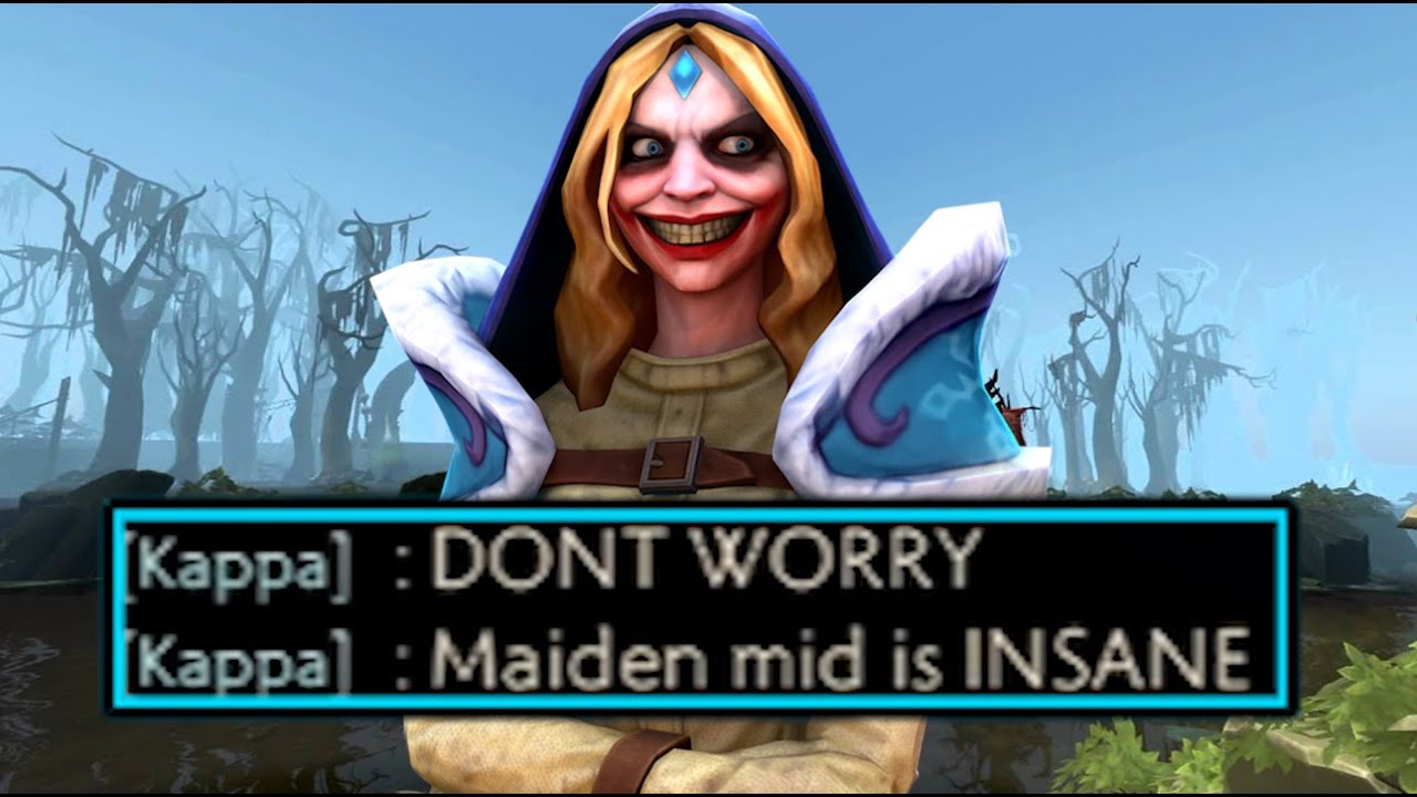 Crystal Maiden Mid — это просто безумие!