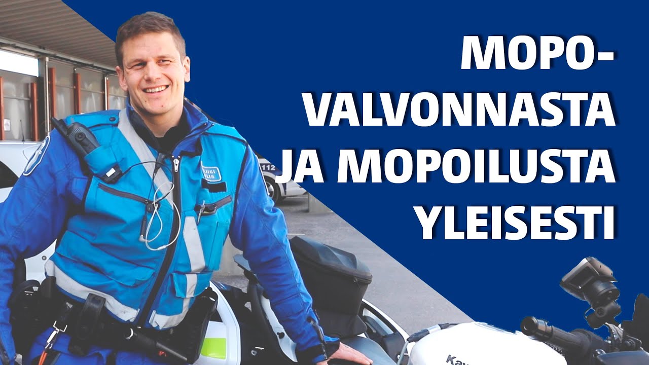 Poliisi vastaa kysymyksiin mopovalvonnasta