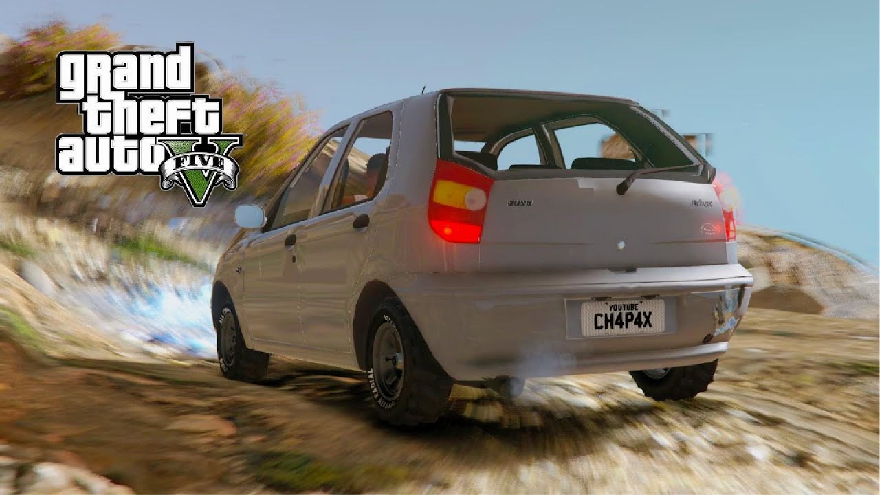 GTA V: Subi e desci o Monte Chiliad Com um Fiat palio GTA 5 Mods