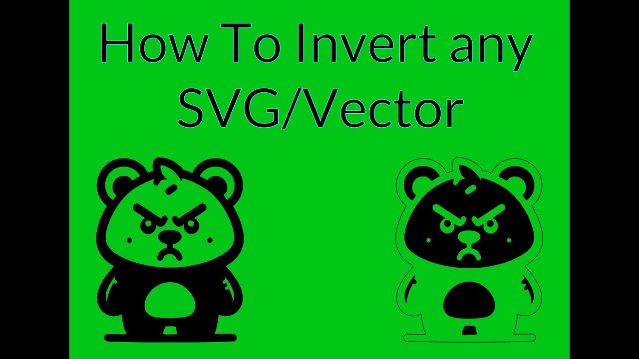 How to Invert Any SVG or Vector in Xtool Creative Space They Easy Way