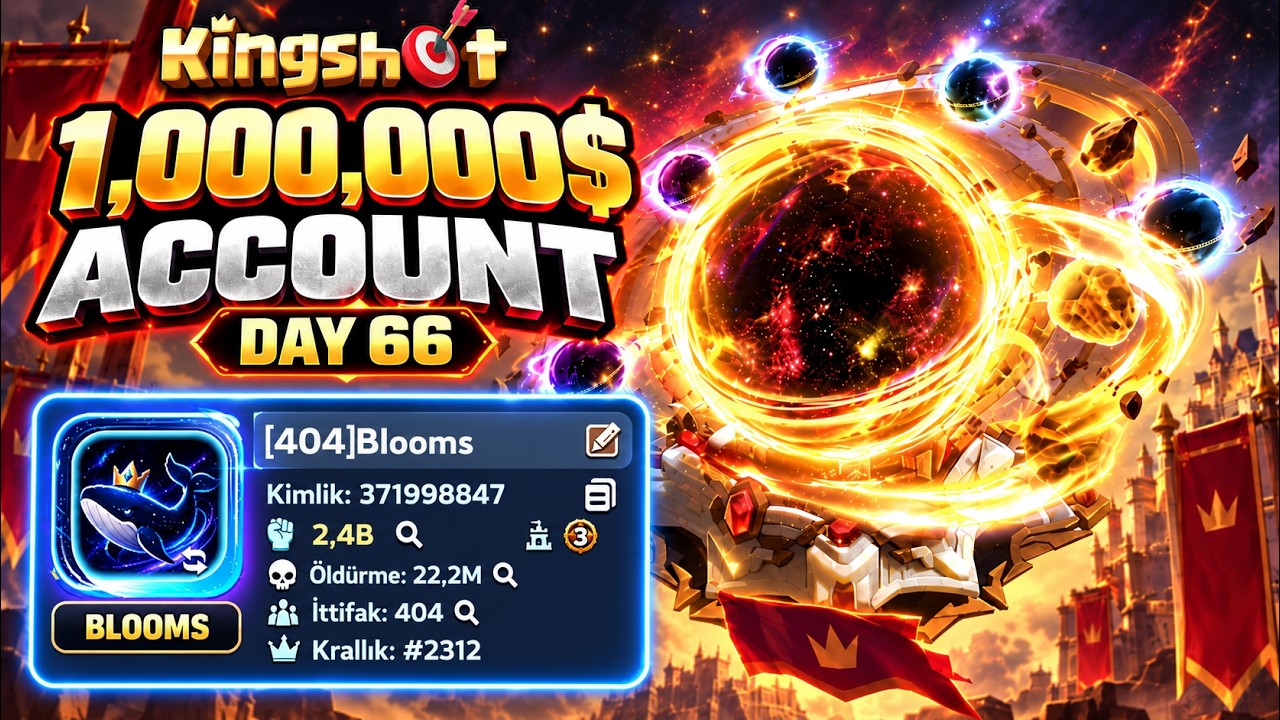Потрачено $1 000 000 &mdash; 2,4 МИЛЛИАРДА мощи &laquo;Blooms&raquo; &mdash; 66-й день | Kingshot