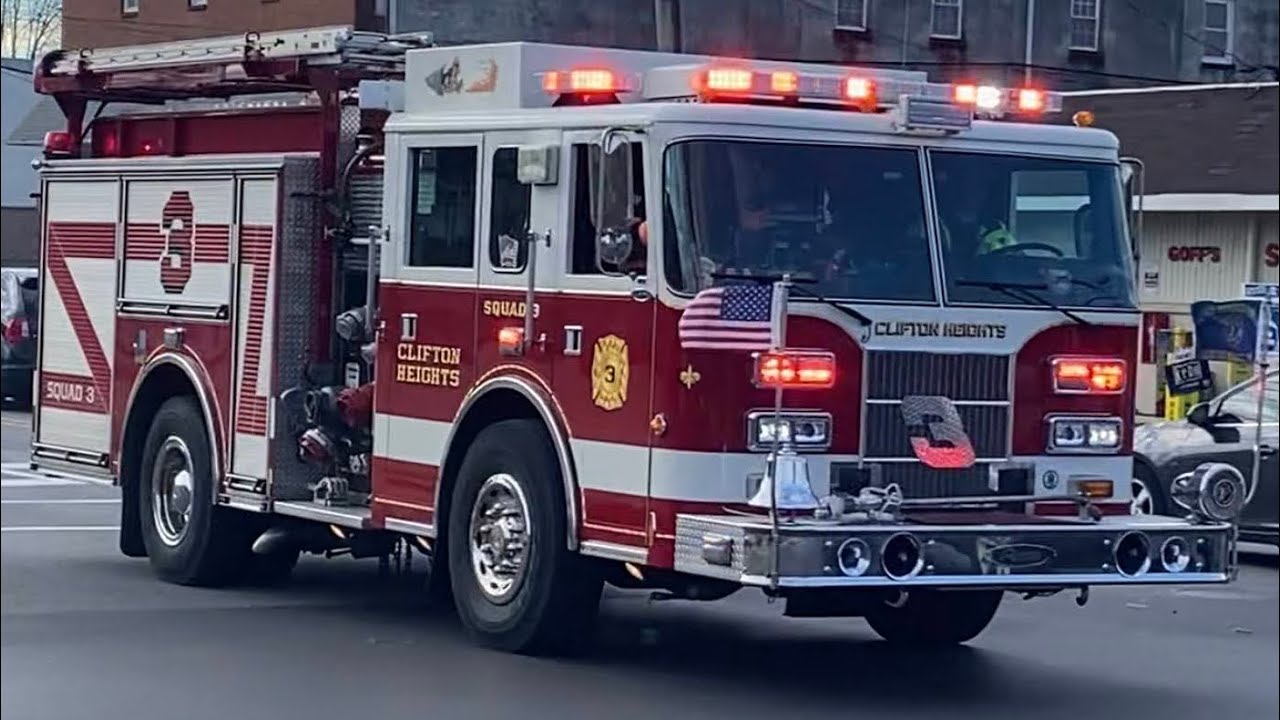 Fire Trucks Responding Compilation #7