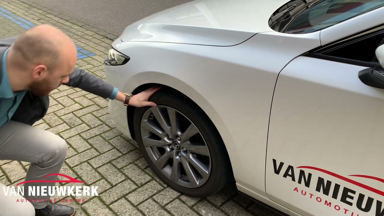 Banden spanning resetten in uw Mazda via het TPMS systeem.