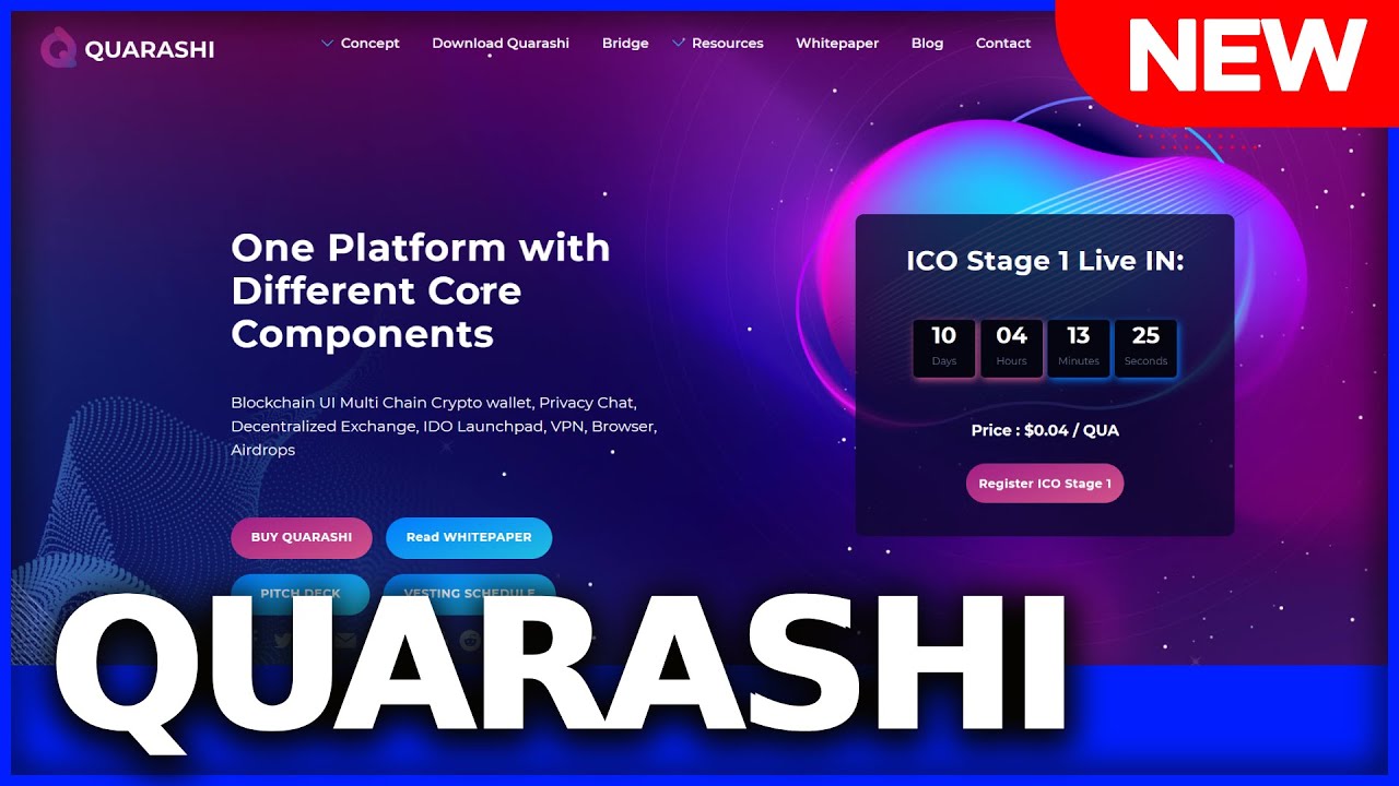 Quarashi Network Hottest ICO of 2021 soon