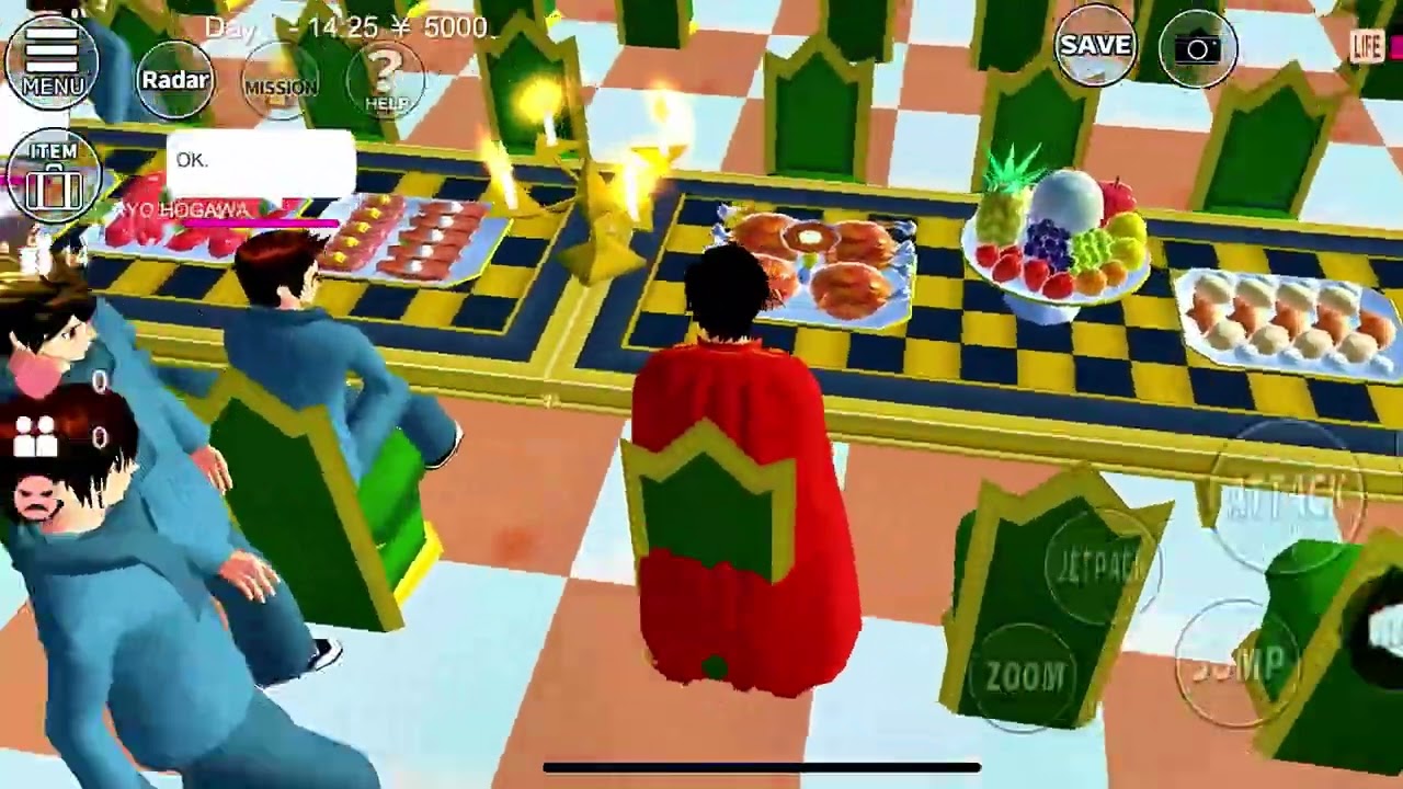 Cara Main Pakai Karakter Cowok (Taiga Yuki) di Sakura School Simulator 👦🎮