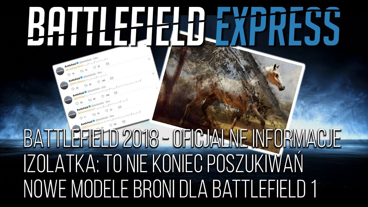 BATTLEFIELD 2018: POTWIERDZONE INFORMACJE, 