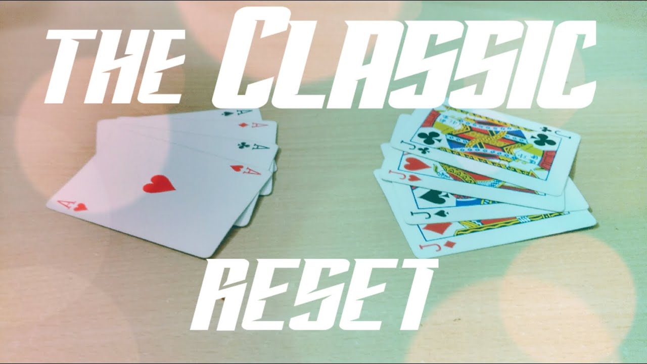 Reset by Paul Harris|| Learn one of the BEST CARD TRICKS of all time !!