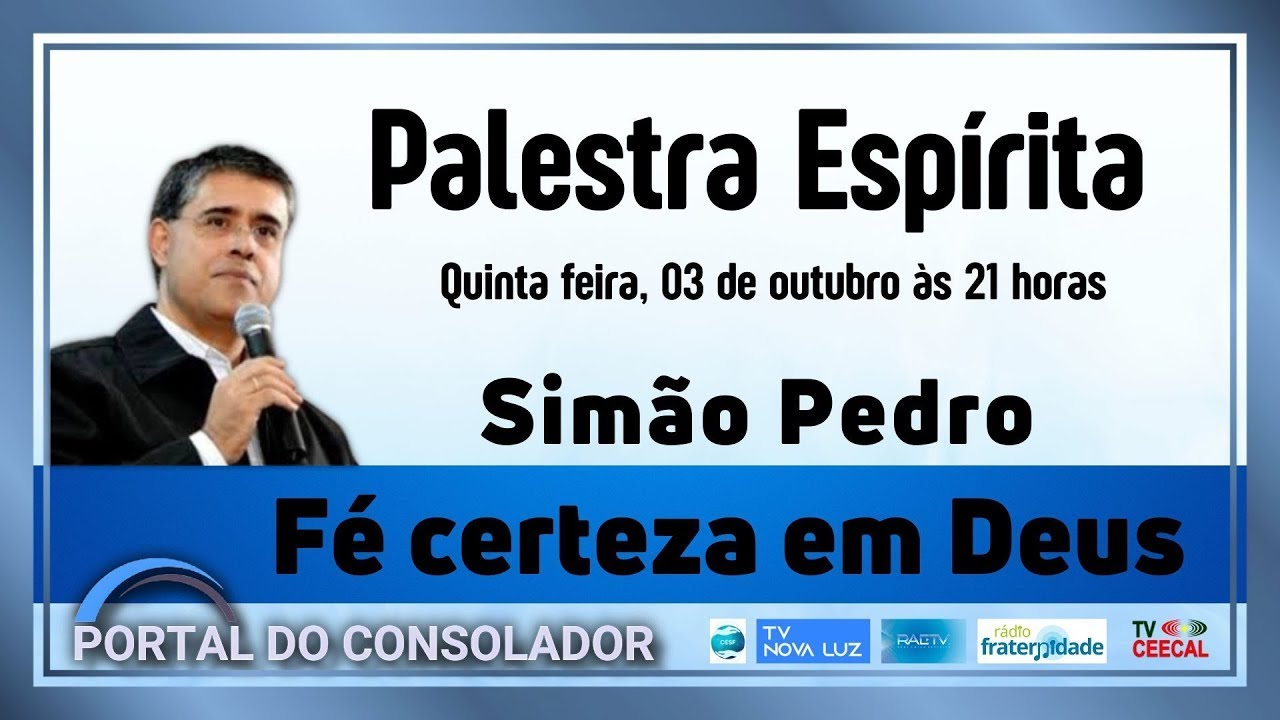 FÉ CERTEZA EM DEUS - SIMÃO PEDRO