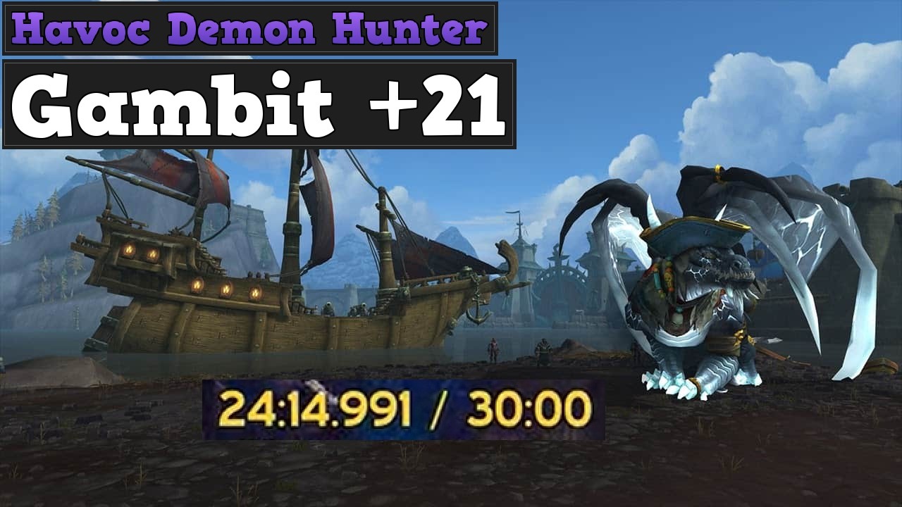 Tazavesh Gambit M +21 | Havoc Demon Hunter | Season 3 TWW