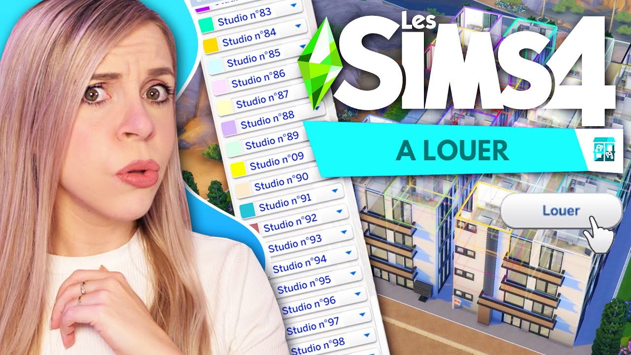 Je gère 99 LOGEMENTS avec les SIMS 4 à Louer ! 🤯 (plus jamais)