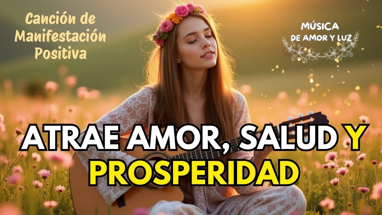 🎶Todo Fluye hacia mi ✨ Poderosa Música para Atraer Amor, Salud y Prosperidad 💖