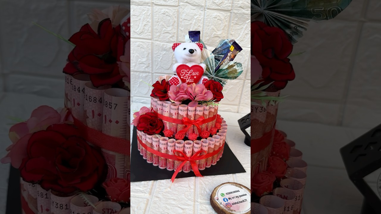 Money cake 😍❤️ #moneycake #moneybouqute