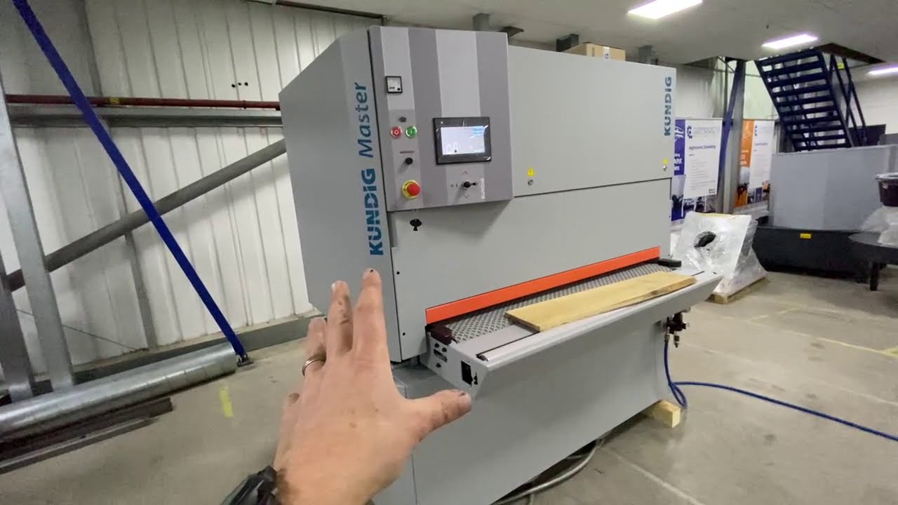 The NEW 2021 Kundig Master Wide Belt Sander