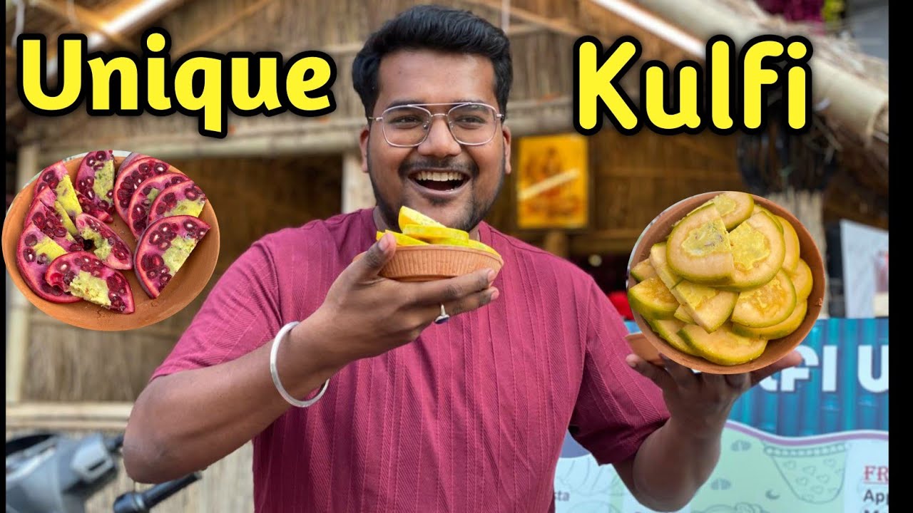 ये Unique Kulfi  सच मैं Worth hai Ya Worst hain 🧐| Allahabad Street Food