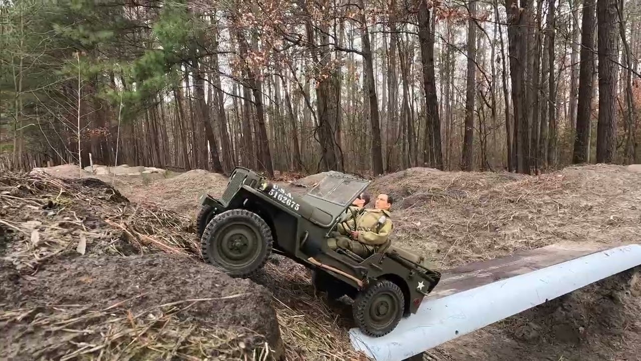 ROCHobby FMS 1941 Willys at 84 RC Compound Part 2