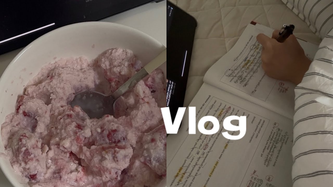 [일상기록 8] 말짱 도루묵을 즐기는 편 (딸기 주물럭🍓, 고구마🍠, 계란🐣, 불닭, 진라면, 타코🌮, 야채_토익, 일기, 책📚)