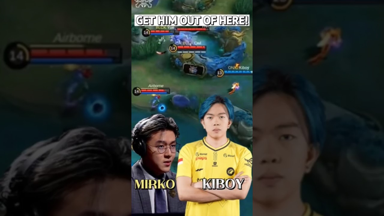 KIBOY MADE MIRKO LOSE IT AFTER THIS PLAY #shorts #mlbb