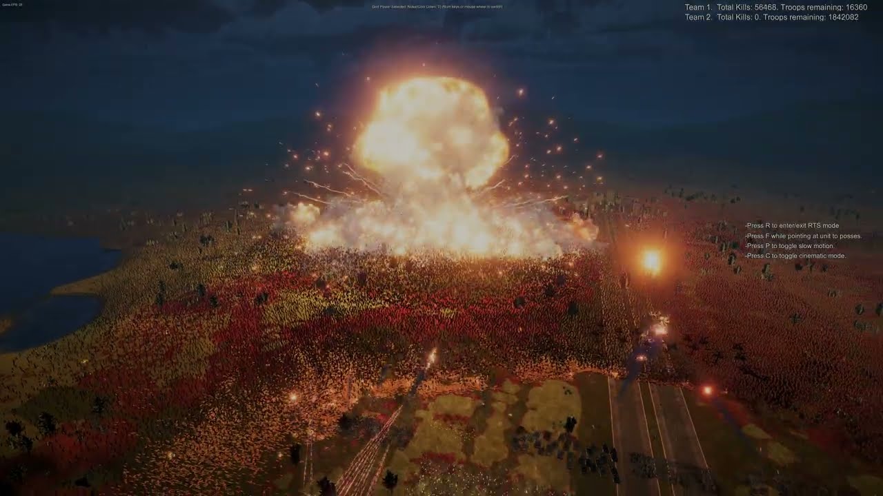 US Army: Phalanx, Apaches & Tanks vs 2 Million Super Mutant Horde (UEBS 2) - City Defence