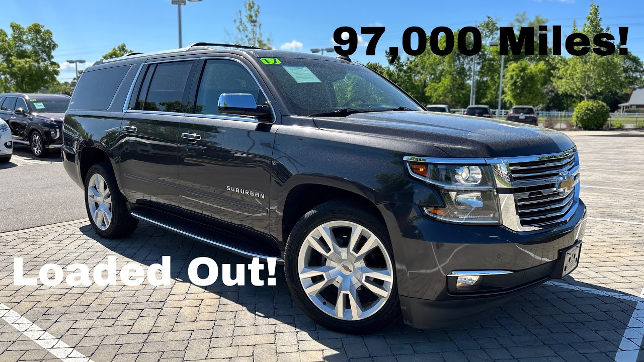 2017 Chevrolet Suburban Premier 5.3 POV Test Drive & 97,000 Mile Review (2015-2020)