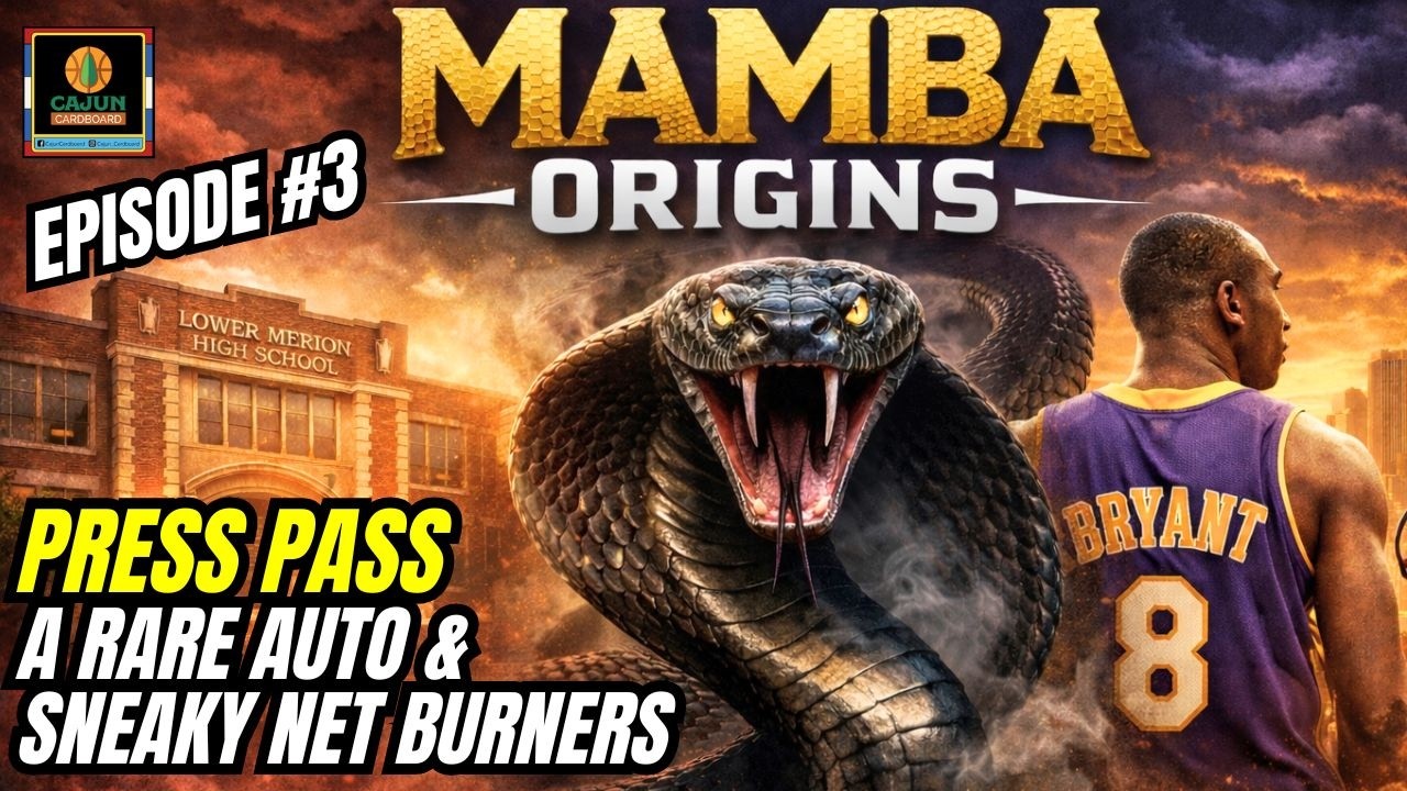 Kobe Bryant Mamba Origins - Press Pass - 8 Cards