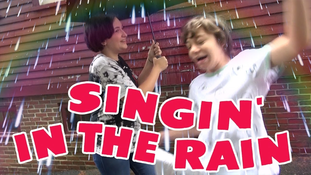 Singing In The Rain With Paige, Jonah's Girlfriend!