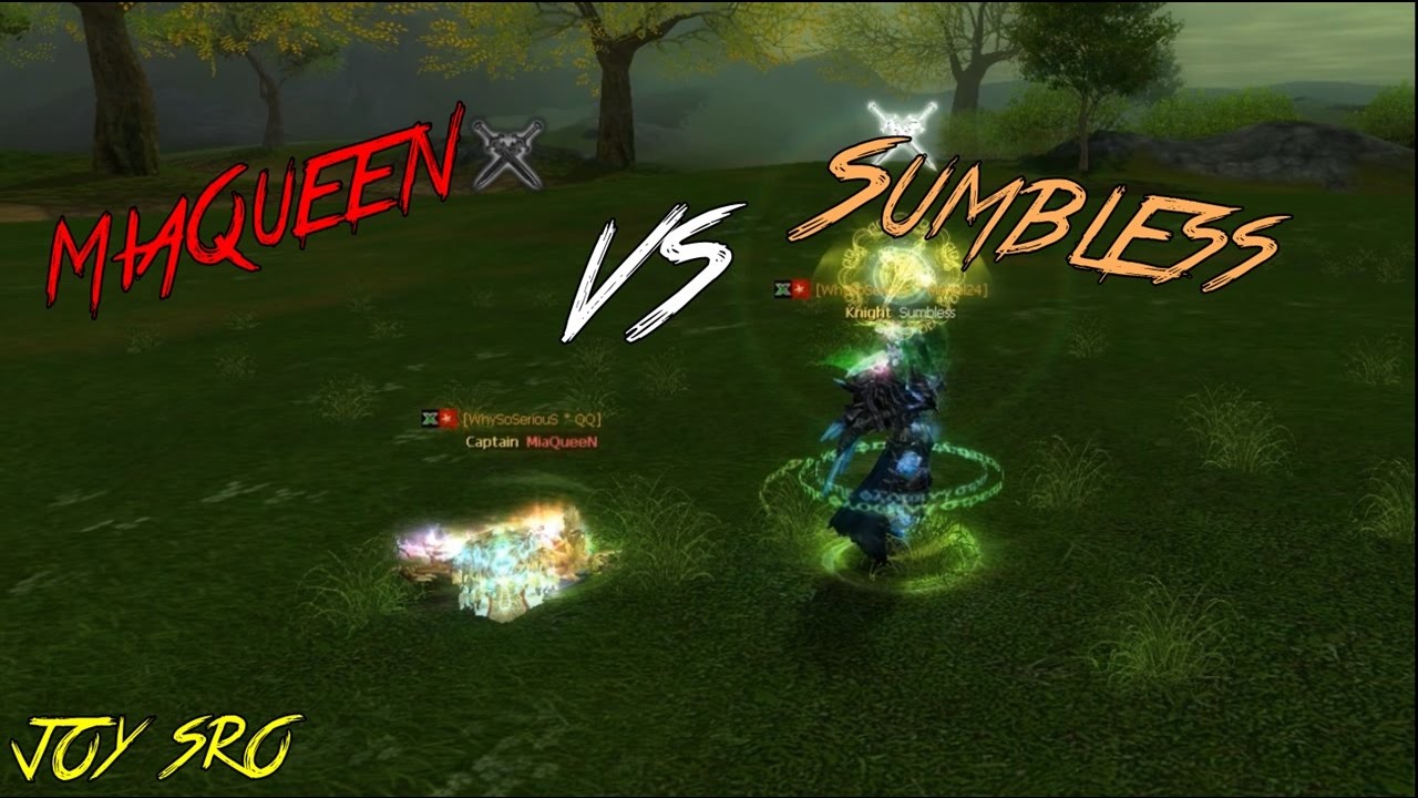 Silkroad Online Dagger vs Blade PVP