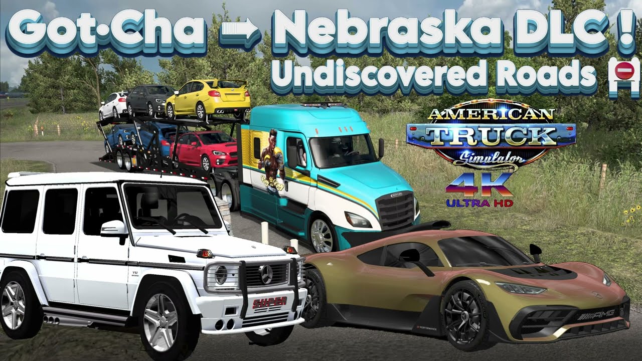 American Truck Simulator - Discover the Secret Roads & Race Tracks in Nebraska DLC.