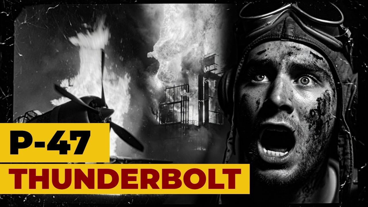 137 TRAFIEŃ i Pilot Wrócił do Domu... Niemcy Nie Mogli Uwierzyć: P-47 Thunderbolt