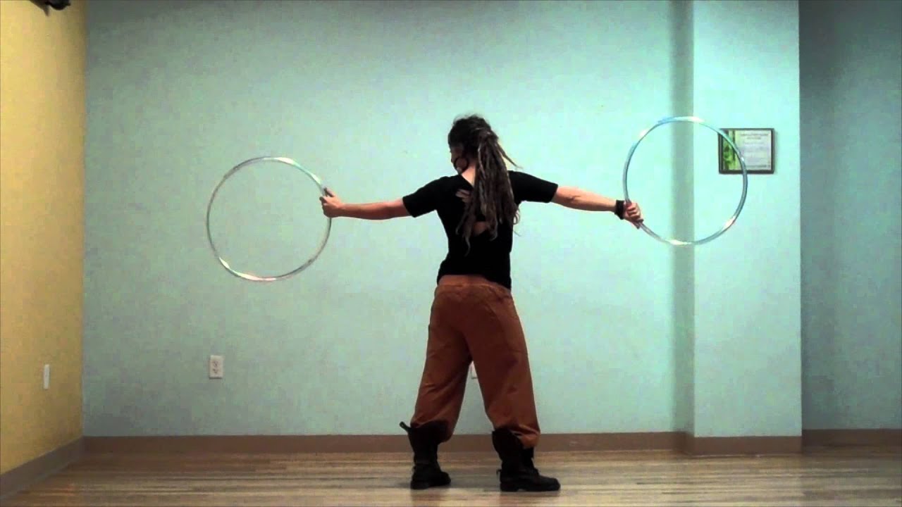 Cassie McKenney Mini Hoops Tutorial: Together Time/ Opposite Direction Anti-Spin Flowers