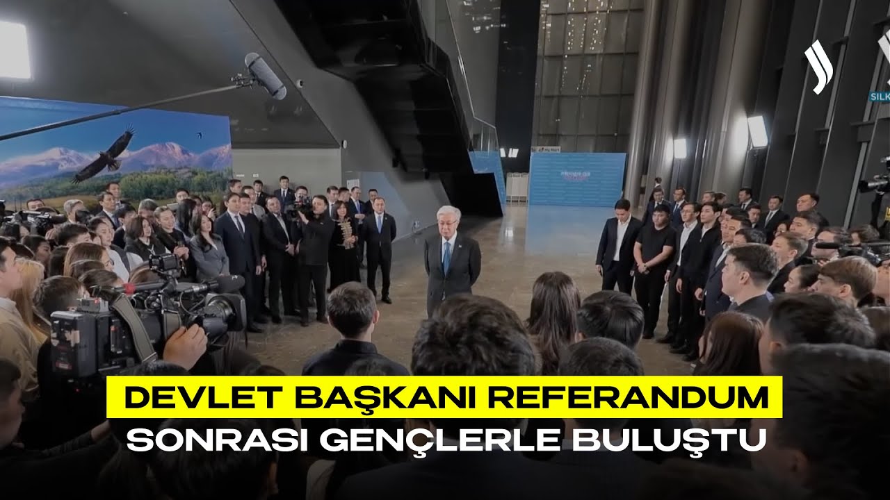 Devlet Başkanı Referandum sonrası gençlerle buluştu