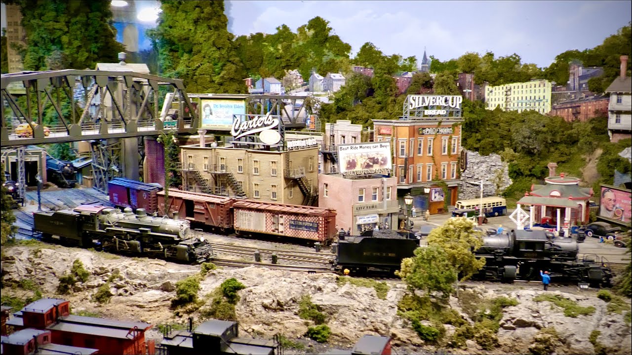 One of the Finest and Most Famous Model Railroad Layouts in the USA in HO scale by Howard Zane