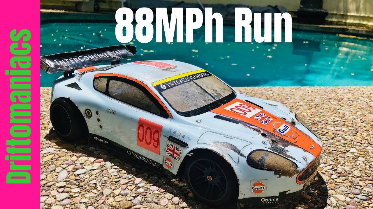 88Mph Traxxas 4-Tec 2.0 VXL 4S Speed Run And Minor Crash!