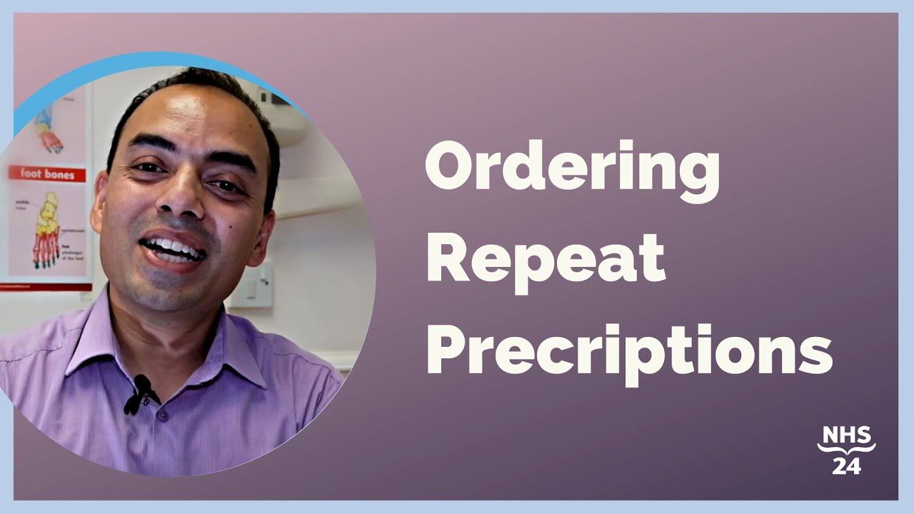 Ordering Repeat Prescriptions with Dr Shawkat Hasan