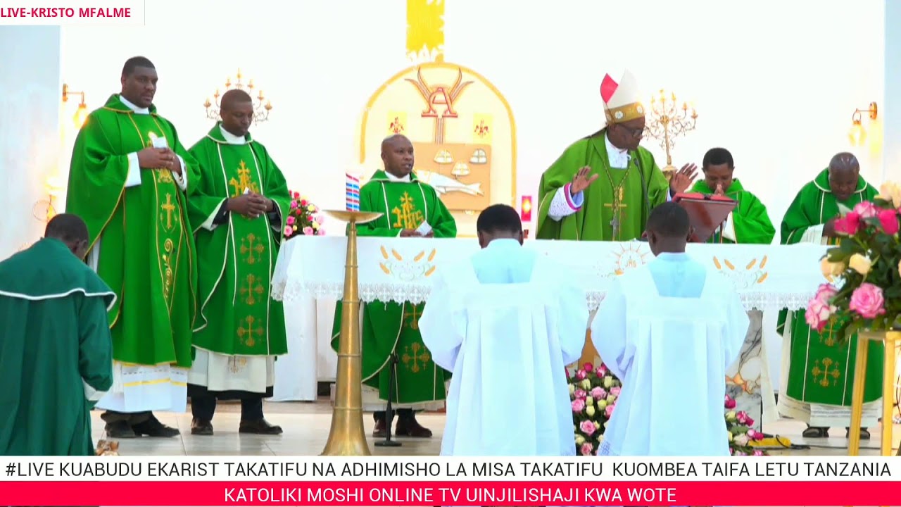 #LIVE ADHIMISHO LA MISA TAKATIFU NA KUOMBEA TAIFA LETU TANZANIA