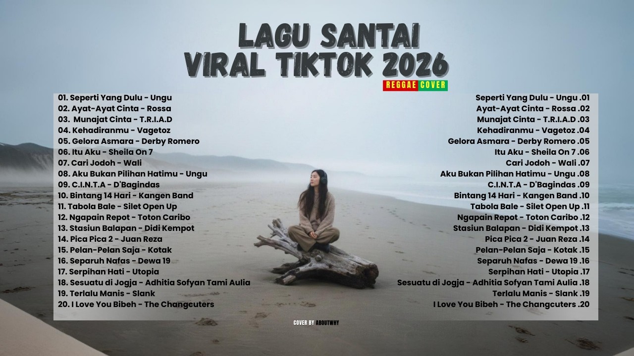 Kumpulan Lagu Santai Enak Didengar Saat Kerja | Lagu Hits Indo 2026 | Cover Reggae