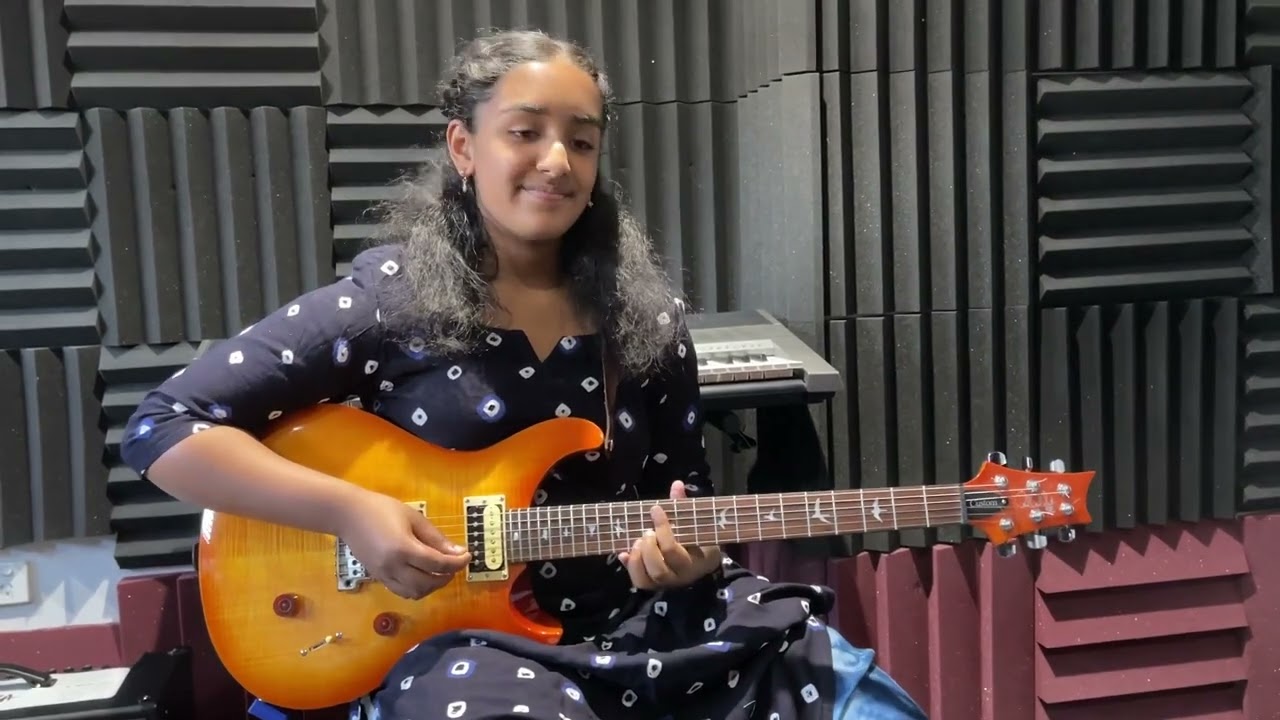Laal ishq - Ramleela - guitar cover by Niranjana Iyer