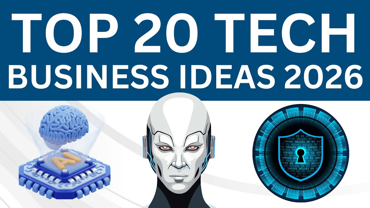 Top 20 Tech Business Ideas for Tech Entrepreneurs in 2026 [ Must Watch ]