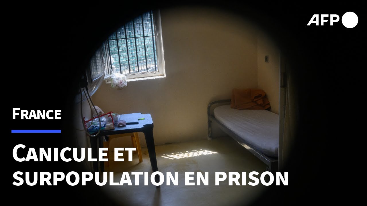 La canicule, facteur de risque dans les prisons surpeuplées  | AFP