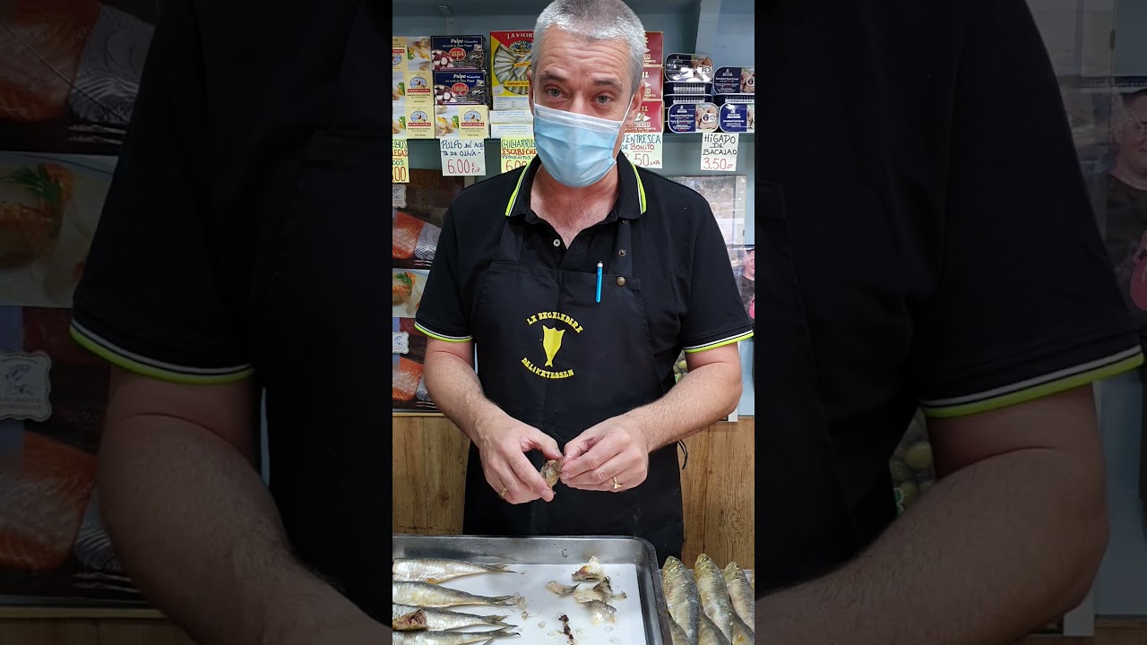 Como limpiar sardinas arenques.