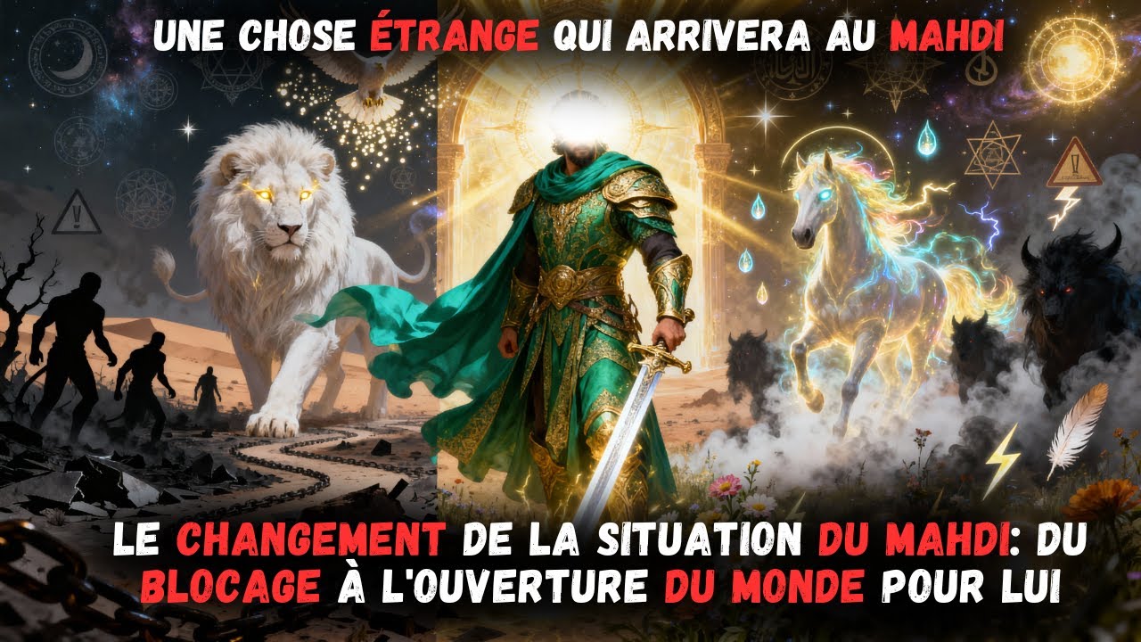 Il y a quelque chose d'étrange dans la tenue du Mahdi… Sa situation a évolué : d'inactif, il est ...