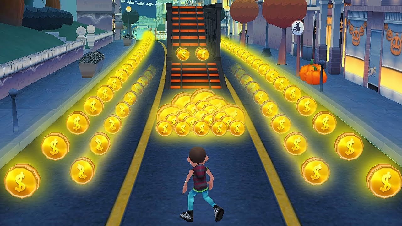 Bus Rush PC Gameplay / Darryl Halloween Update / Endless Running Game
