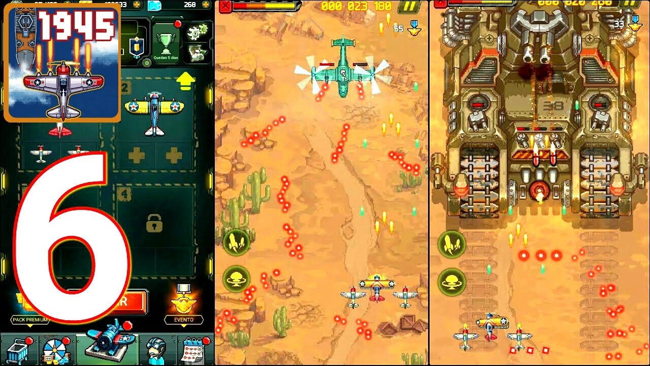 1945 Air Force-(Gameplay 6)-Niveles Del 28 Al 32