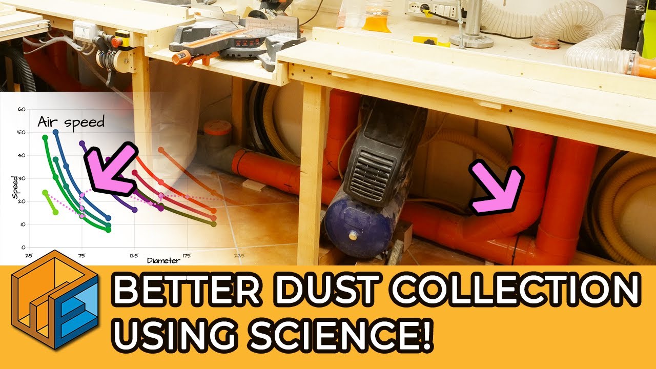 Better DIY dust collection using science // DIY & engineering