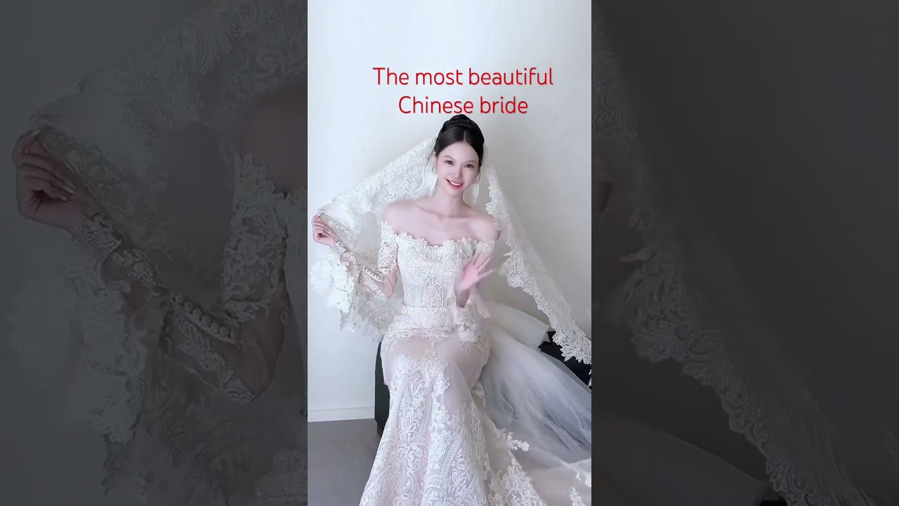The most beautiful Chinese bride #wedding #weddingparty #bridal #bridedance #isaidyes #weddingdress