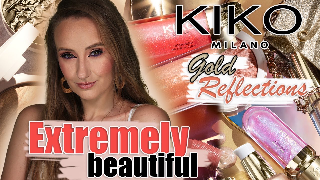 New collection from Kiko Milano Gold Reflections! So beautiful 😍