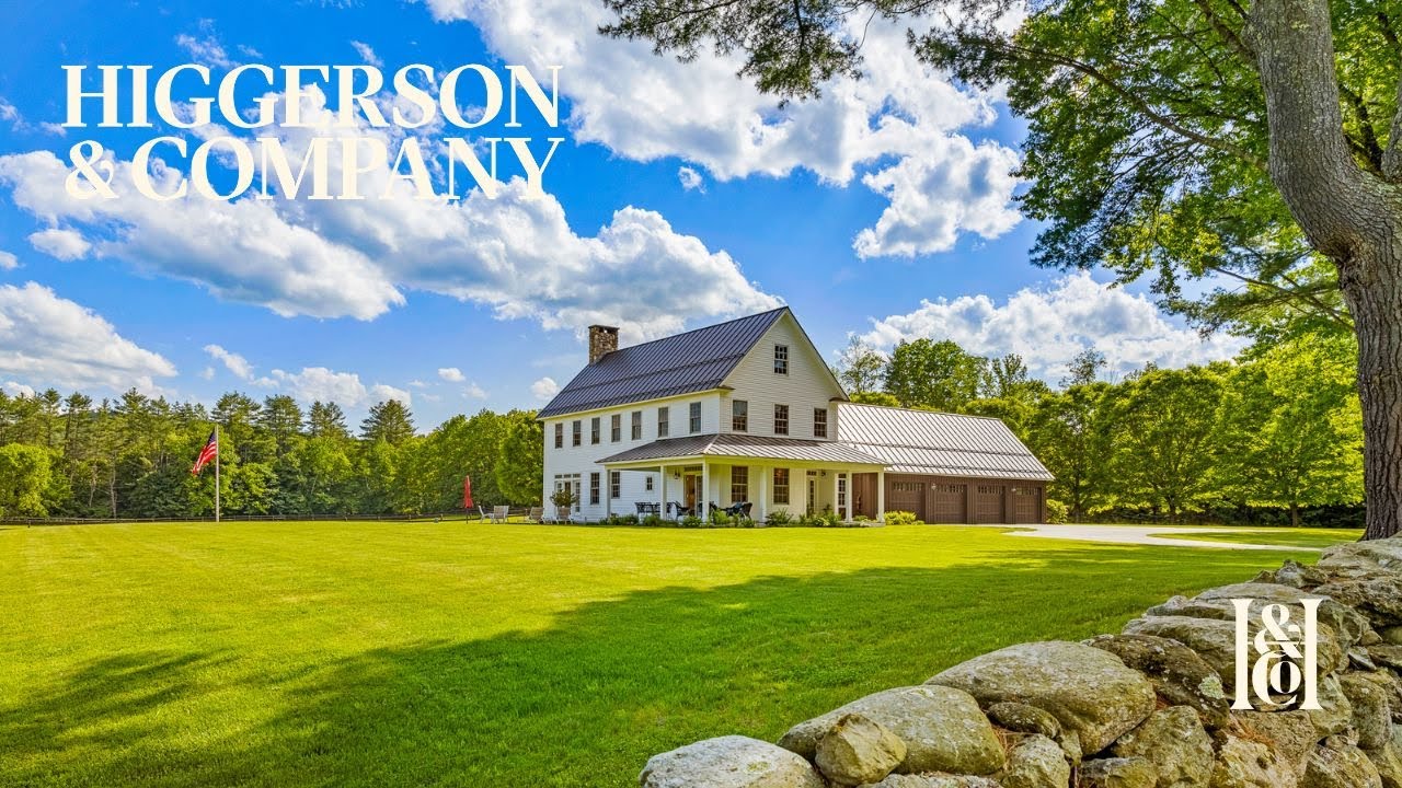 An Elegant Country Estate in East Thetford, Vermont