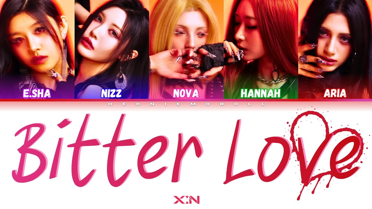 X:IN (엑신) - 'Bitter Love' Color Coded Lyrics [HAN / ROM / ENG]
