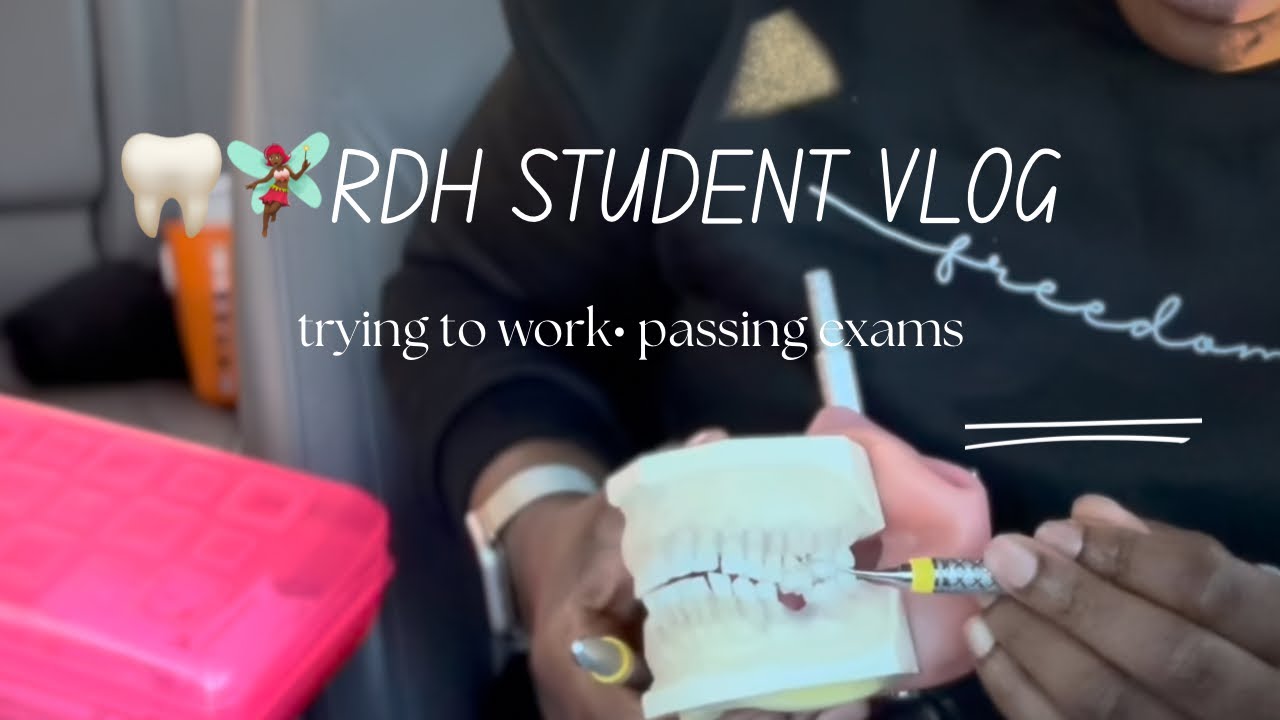 Trying out Tempmee + 1st Oral Anatomy Exam | RDH Student 🦷🧚🏾&zwj;♀️