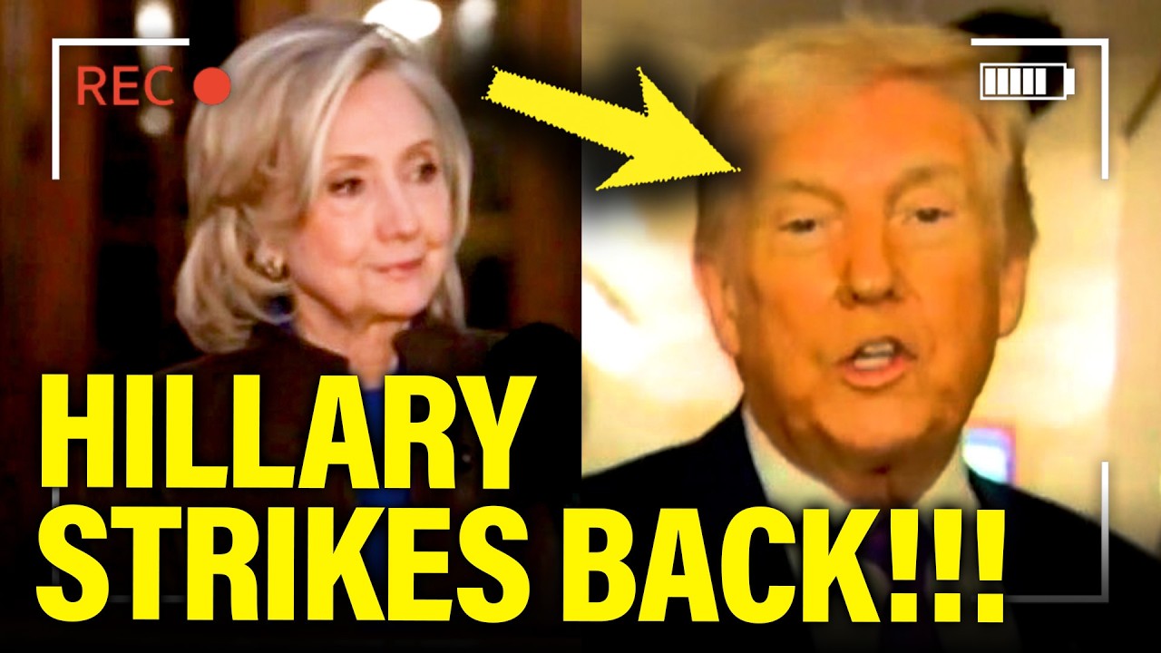 Hillary Clinton STRIKES BACK at Trump at POWERFUL PRESSER!!!